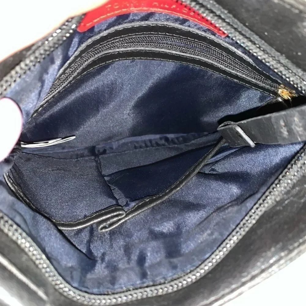 Tommy Hilfiger Black and White Crossbody Bag NWOT